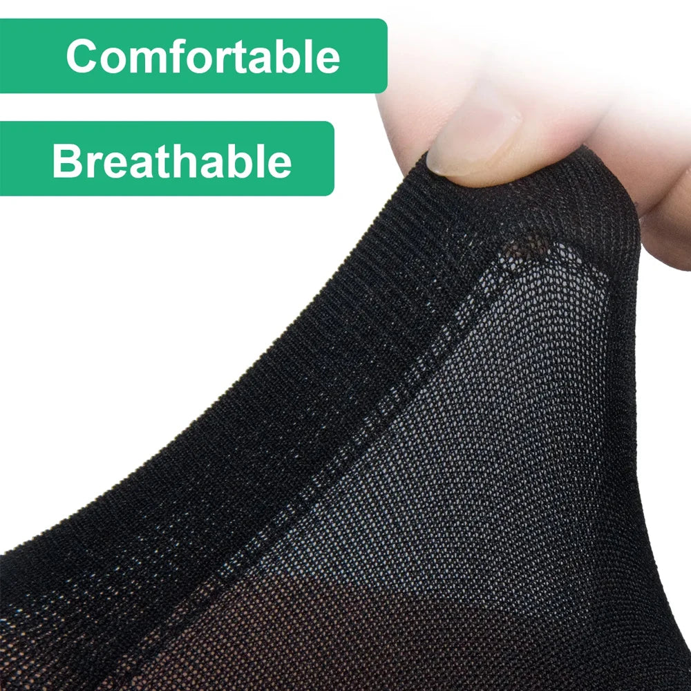 Thigh Compression Sleeves - Unisex Hamstring Compression Sleeve for Quad & Groin Pain, Thigh Brace & Wrap for Running, Sports