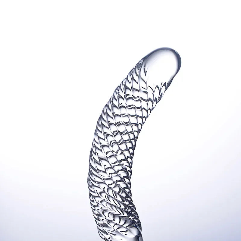 Crystal Glass Anal Plug