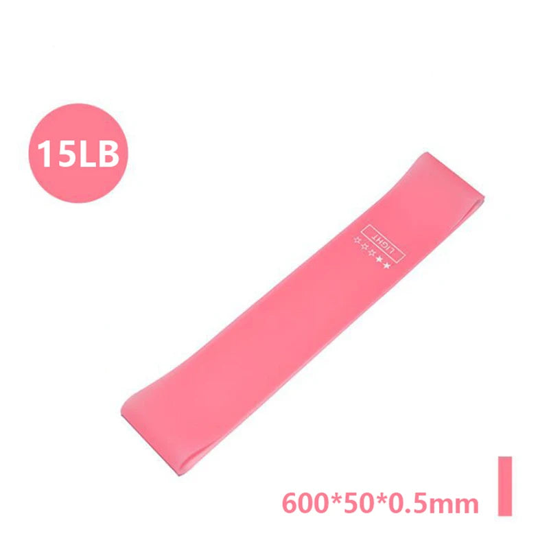 Portable Rubber Fitness Resistance Band