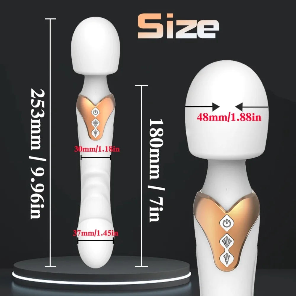 10-Mode Wand Vibrator