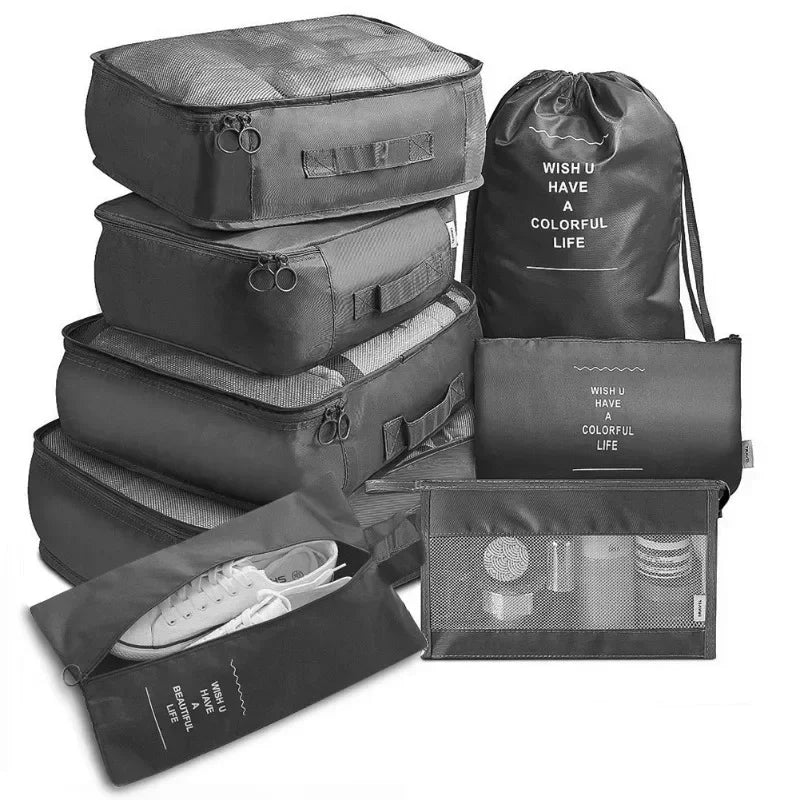 7-Piece Travel Luggage Organizer Set
