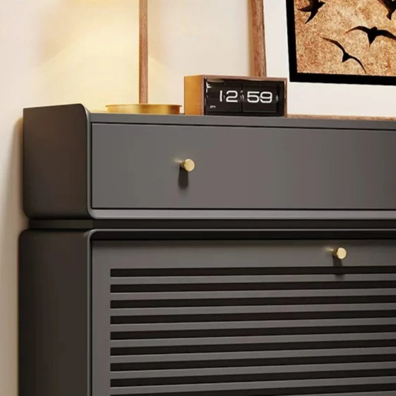 Narrow Corner Shoe Storage Cabinet