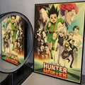 Anime H-Hunter X Hunter Poster Stickers Mural Painting Self-Adhesive Wall Decals for Bedroom Living Room Home HD Decor Gift