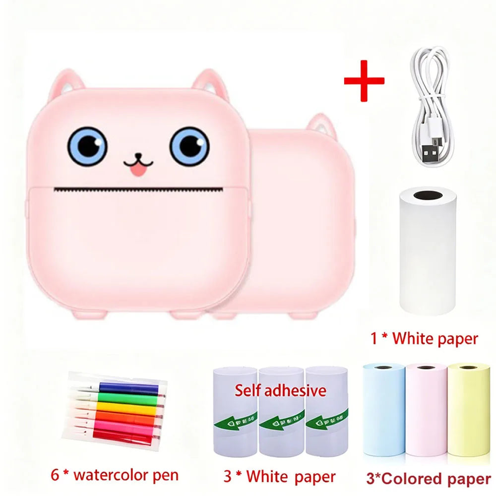 Mini Bluetooth Pocket Thermal Photo & Label Printer