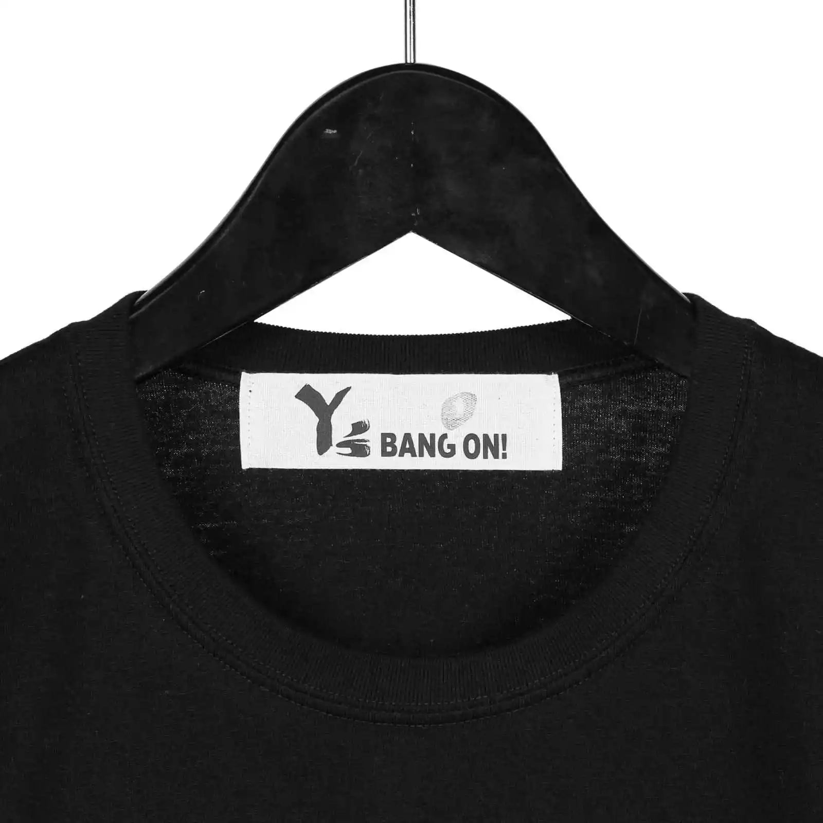 TOP-YAMAMOTO men's short-sleeved T-shirt Summer new round neck loose solid color base shirt Trendy brand half-sleeve