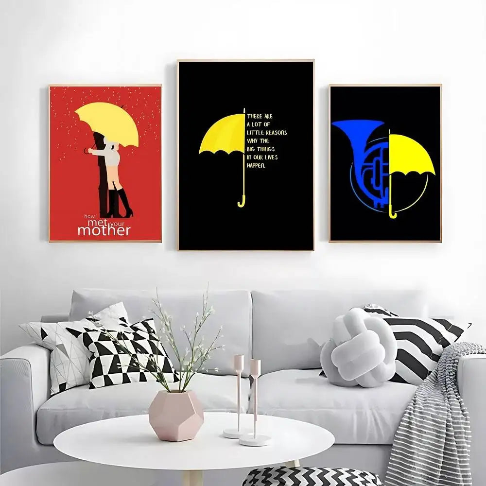 How I Met Your Mother Retro Wall Poster