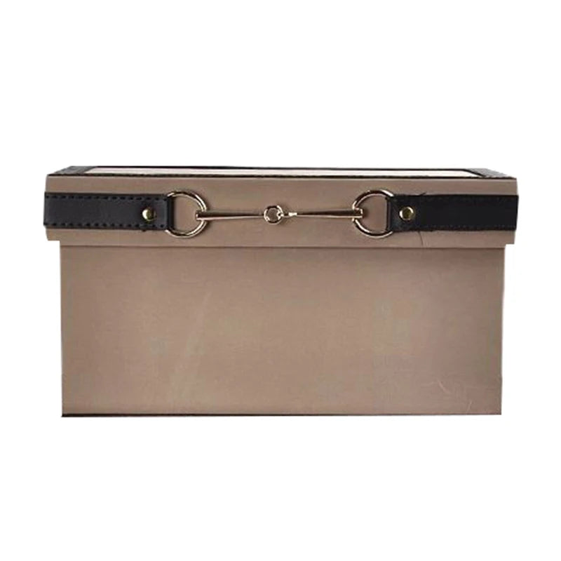 Lidded Wardrobe Storage Organizer Box