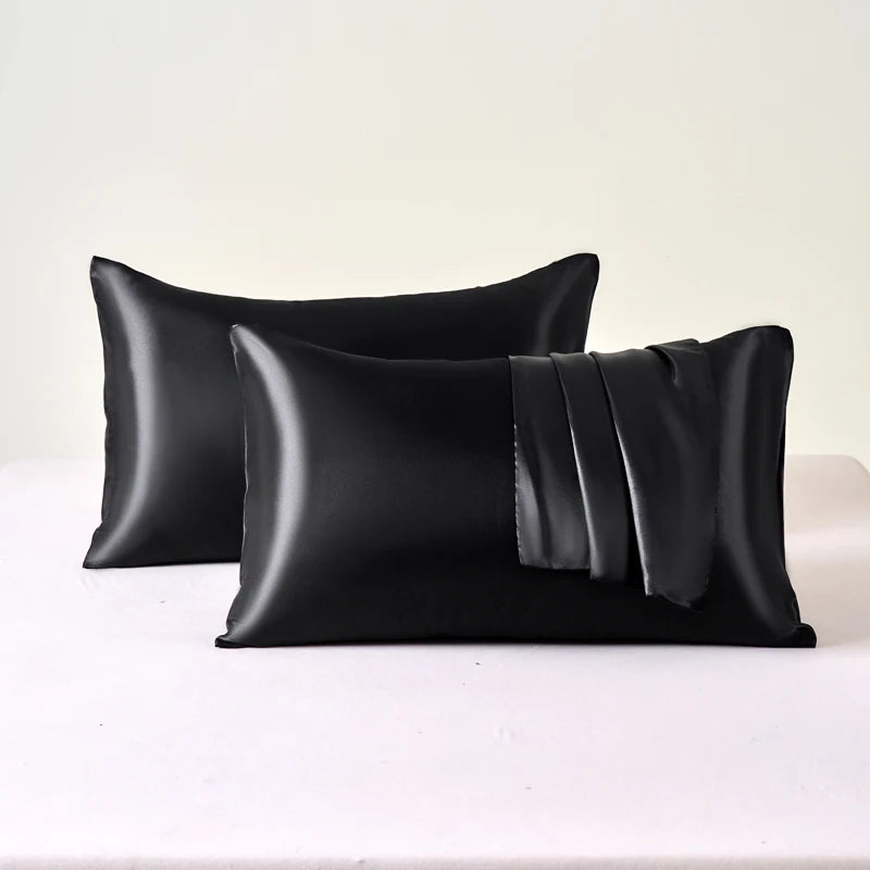 2-Piece Smooth Satin Pillowcase Set