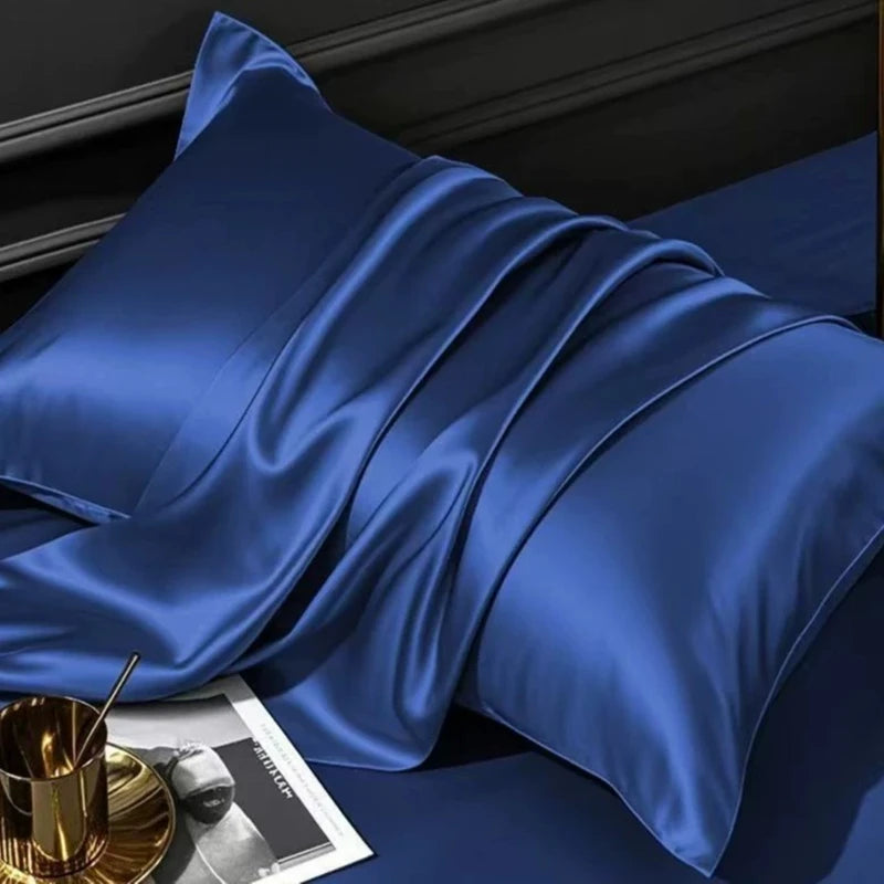 2-Piece Soft Satin Pillowcase Set