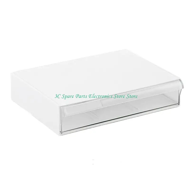 Transparent Multi-Drawer Desktop Storage Cabinet
