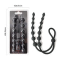 Extra-Long Silicone Anal Bead Trainer