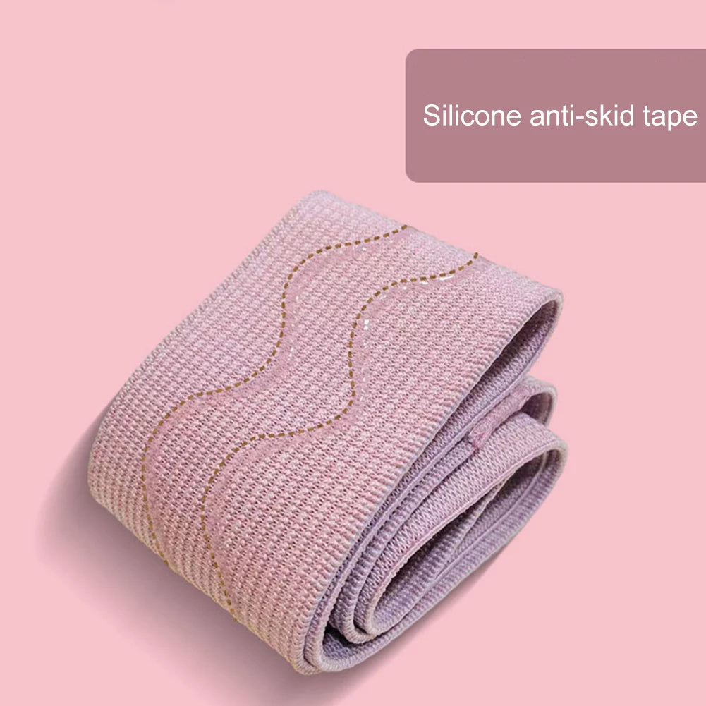 Resistance Booty Bands Anti-Slip Pilates Hip Circle Portable Glute Thigh Elastic Bands Yoga Gym Equipment