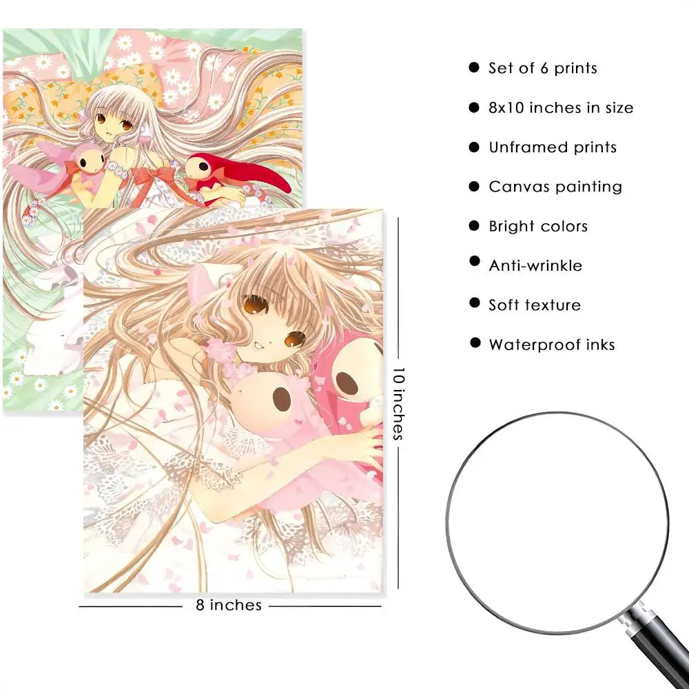 Chobits Anime Girl Wall Art Poster