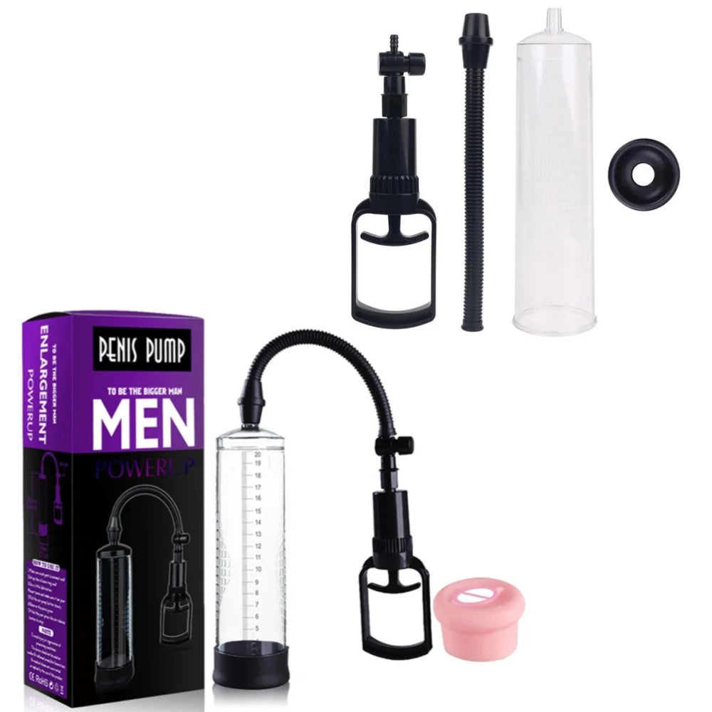 Manual Vacuum Pump for Men