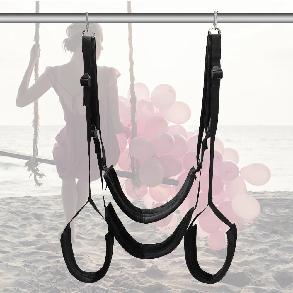 Adjustable Couple Swing with Wrist & Ankle Straps