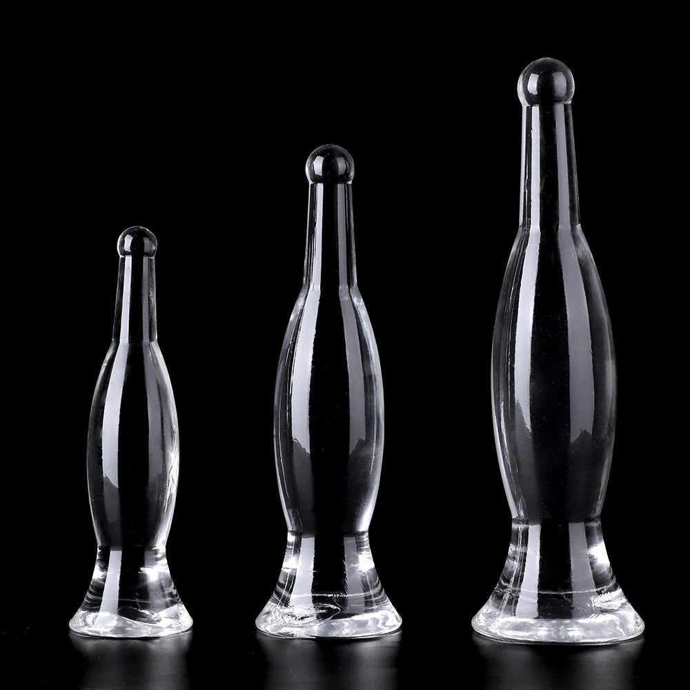 20–29cm Blue Vase-Shaped TPE Anal Plug