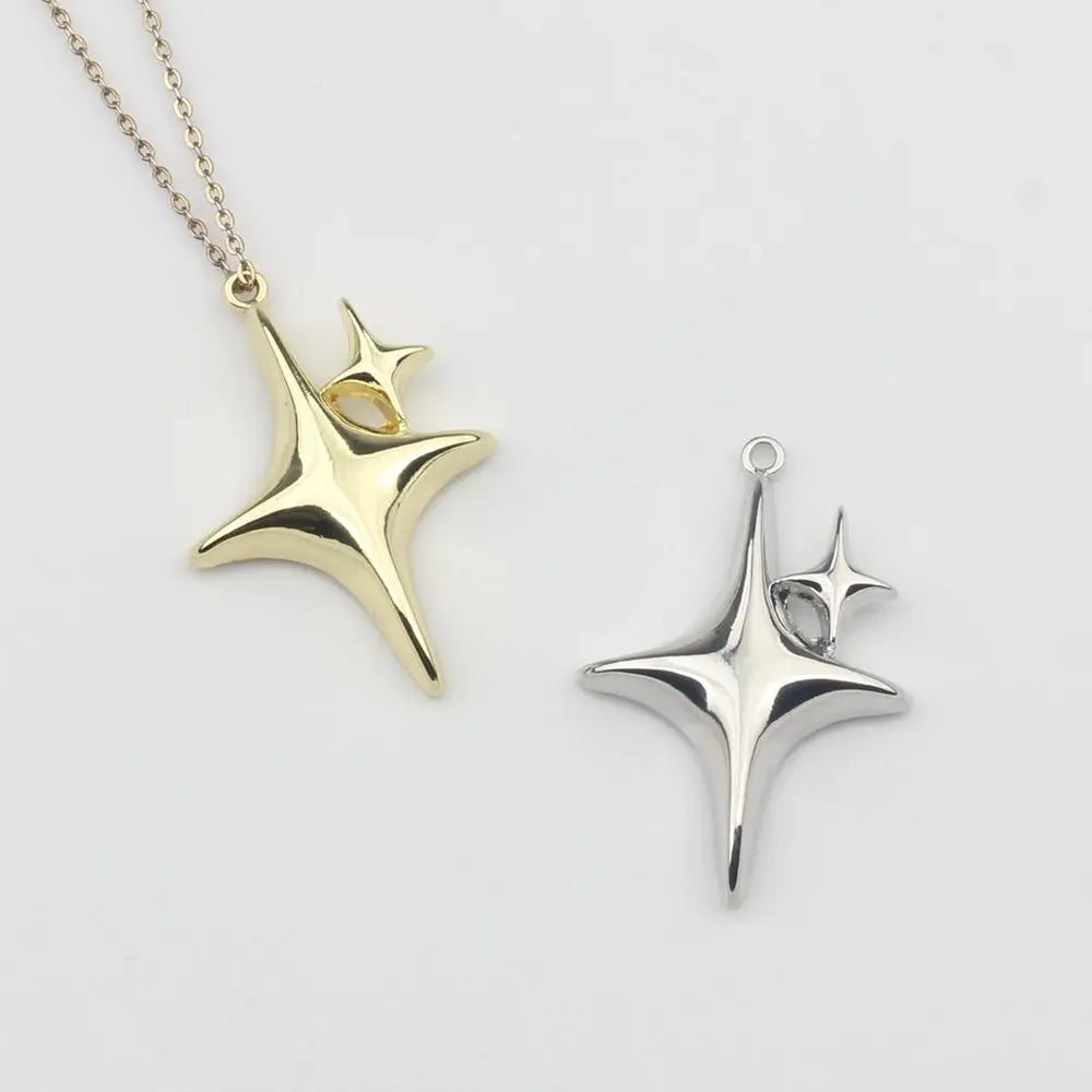 Black Heart, Cross & Star DIY Jewelry Charms