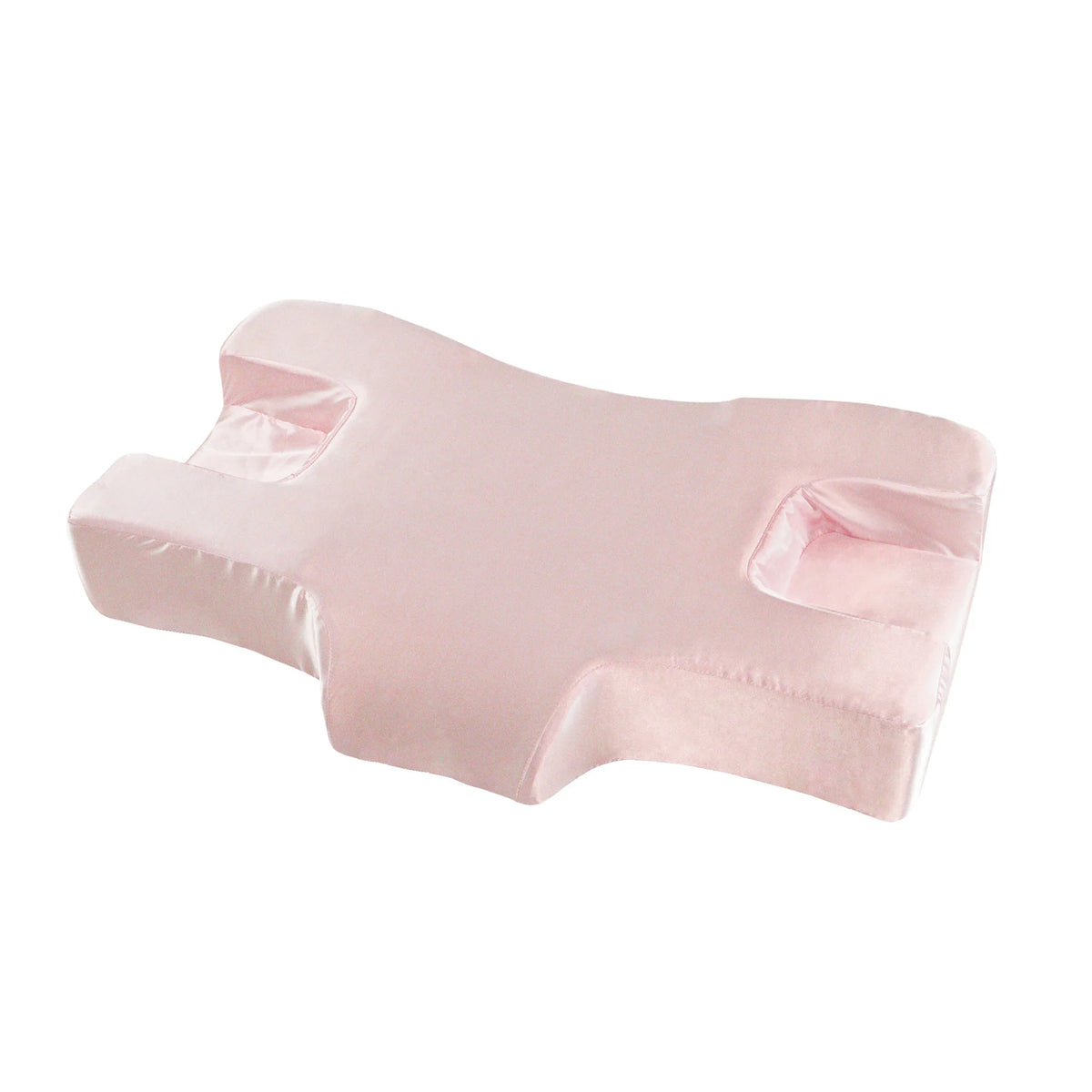 Satin Memory Foam Neck Support Pillow