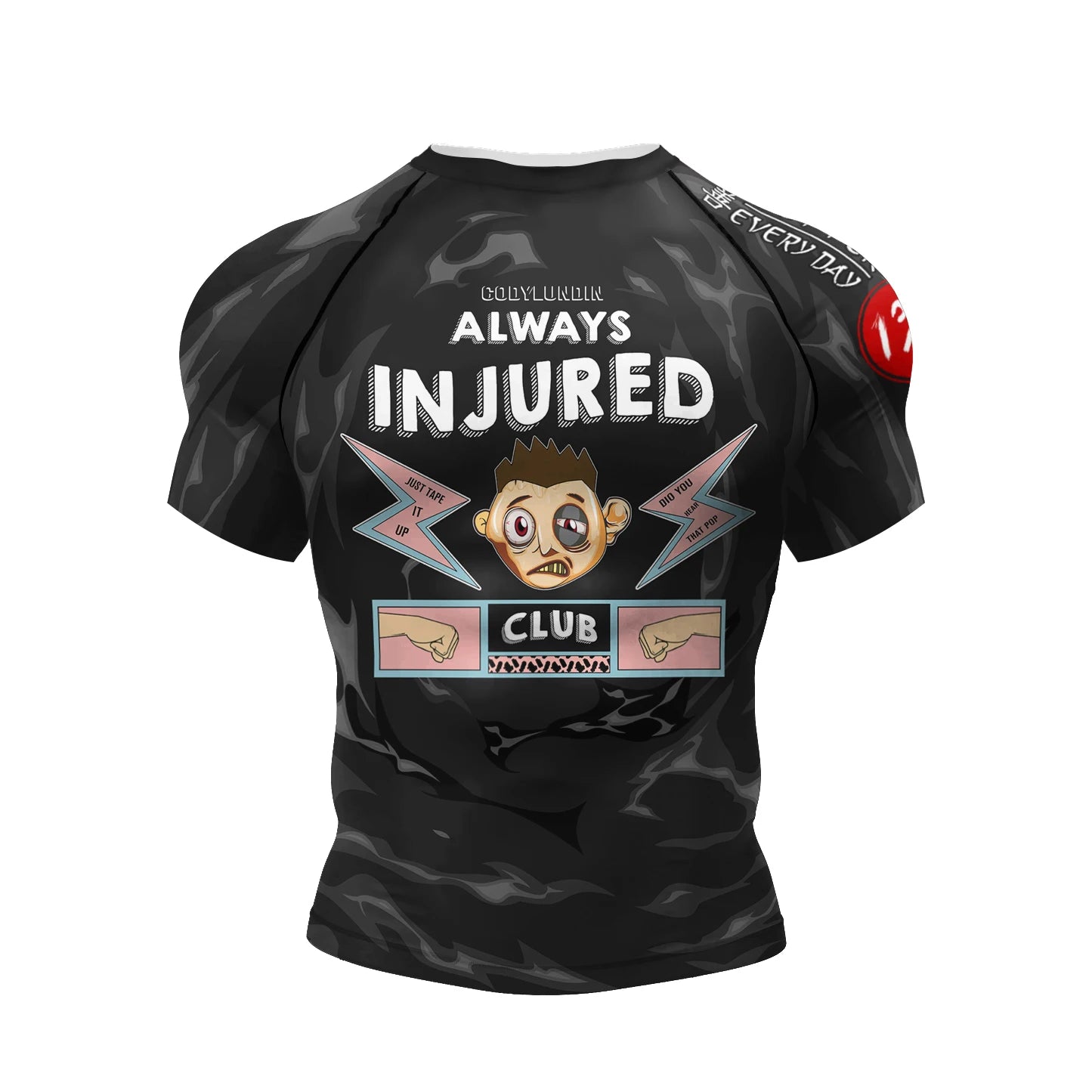 Brazilian Jiu-Jitsu  Rash Guard, Men Women Quick Dry Breathable Grappling Training Compression Tee Summer Fashion Streetwear