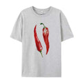 Oversized Chili Pepper Graphic T-Shirt