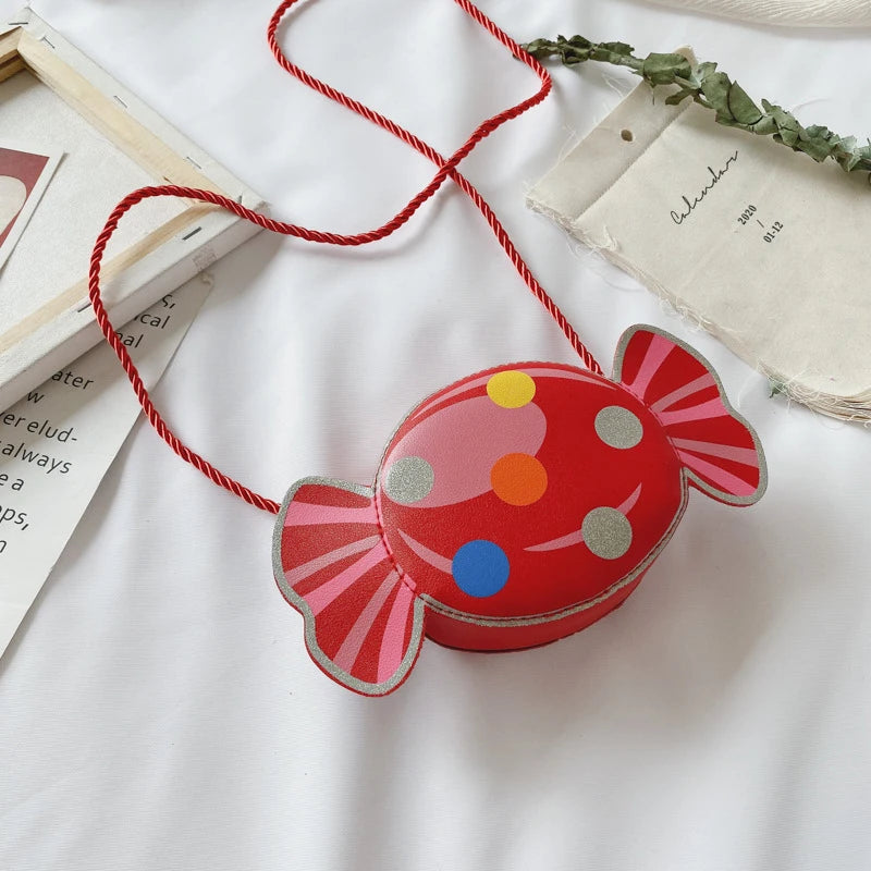 Kids Candy Color Mini Crossbody Bag