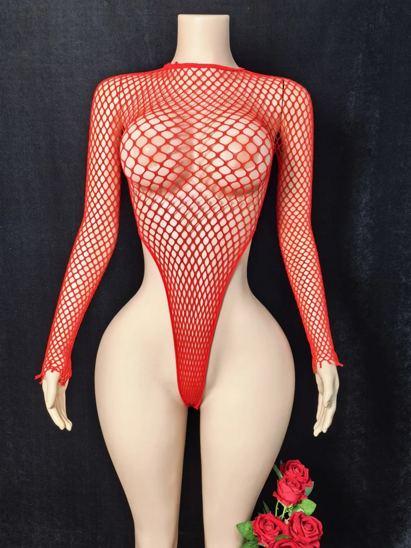 Sexy Beach Style Dress for Women Summer See-Through Erotic Dress Fishnet Lingerie Mini Dress Elegant Ladies Dress Bikini Cover