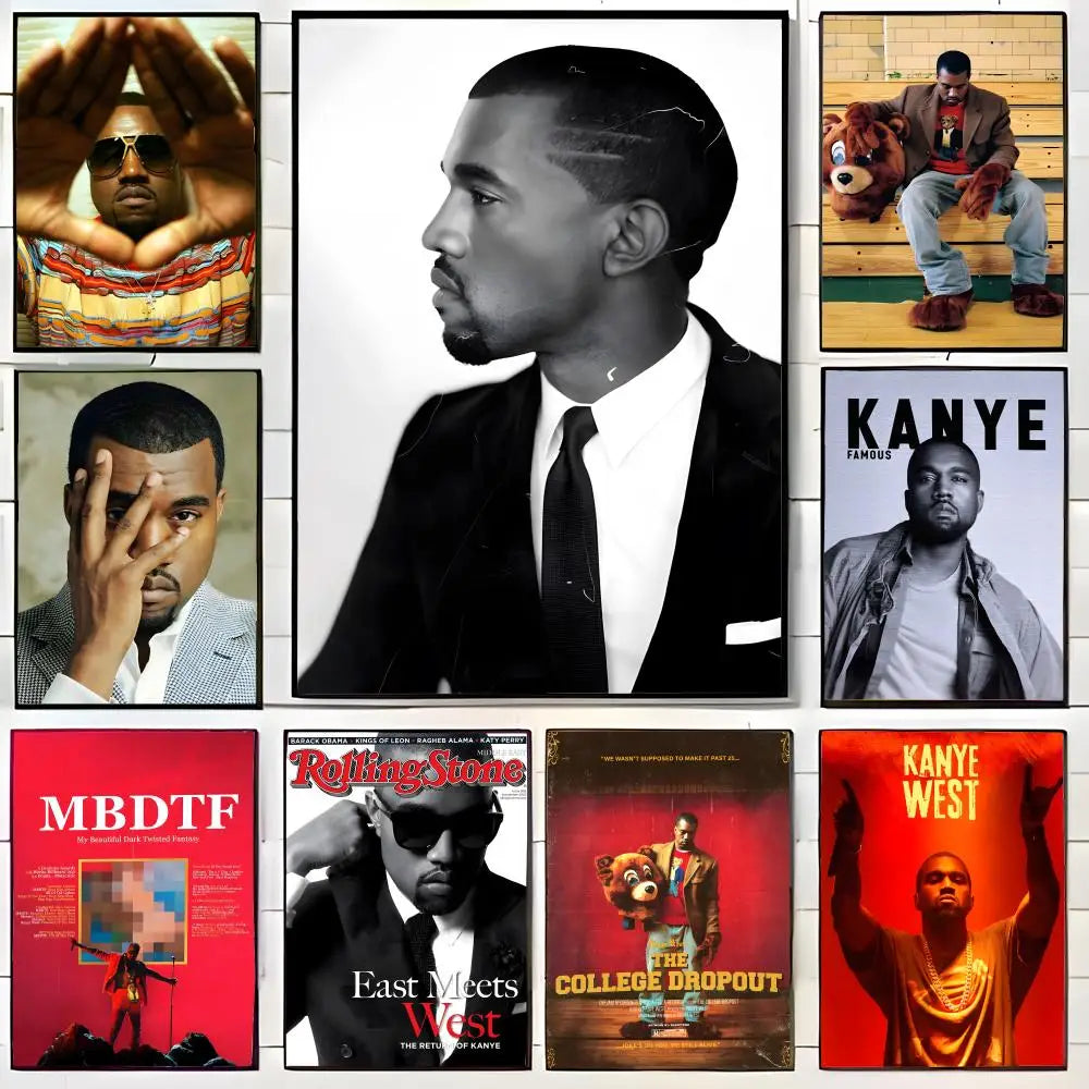 Kanye West Wall Art Poster – Unframed