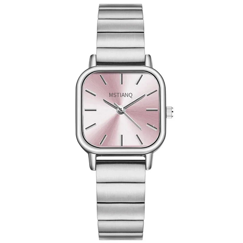 Women's Stainless Steel Bracelet Quartz Watch