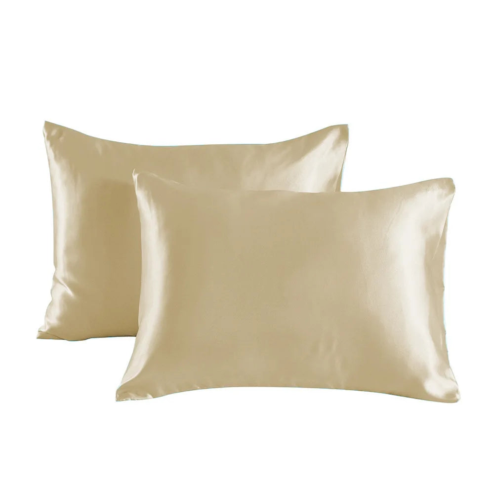 Bedsure King Satin Pillowcases – Set of 2