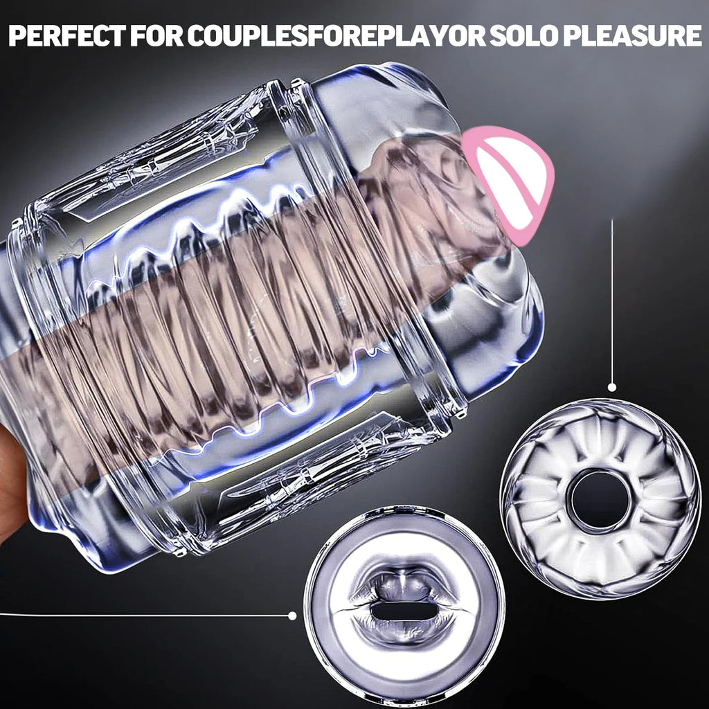 Open-Ended Spiral Male Stroker