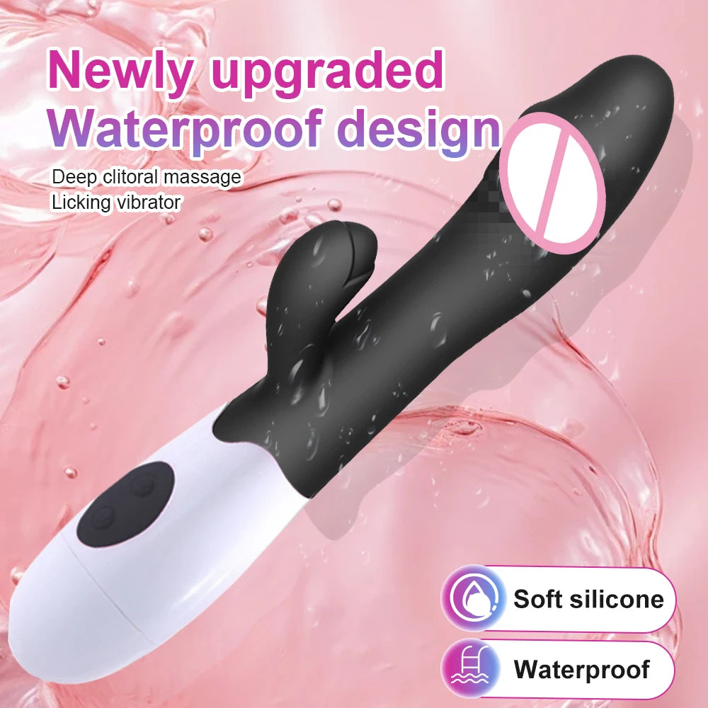 Rotating & Thrusting Rabbit Vibrator