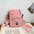 Mini Canvas Crossbody Phone Bag