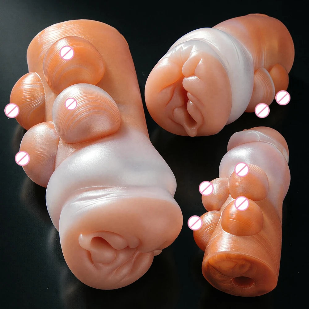 GEEBA Silicone Male Stroker Cup