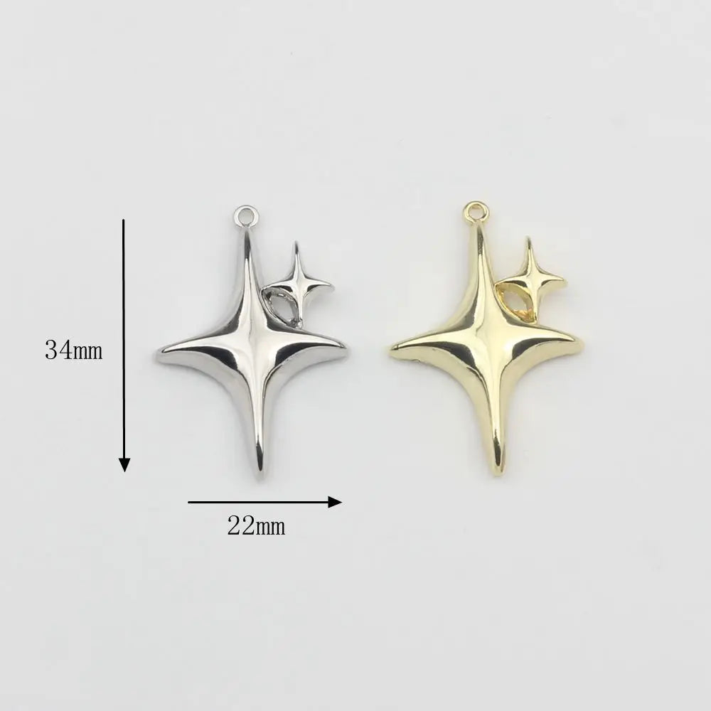 Black Heart, Cross & Star DIY Jewelry Charms