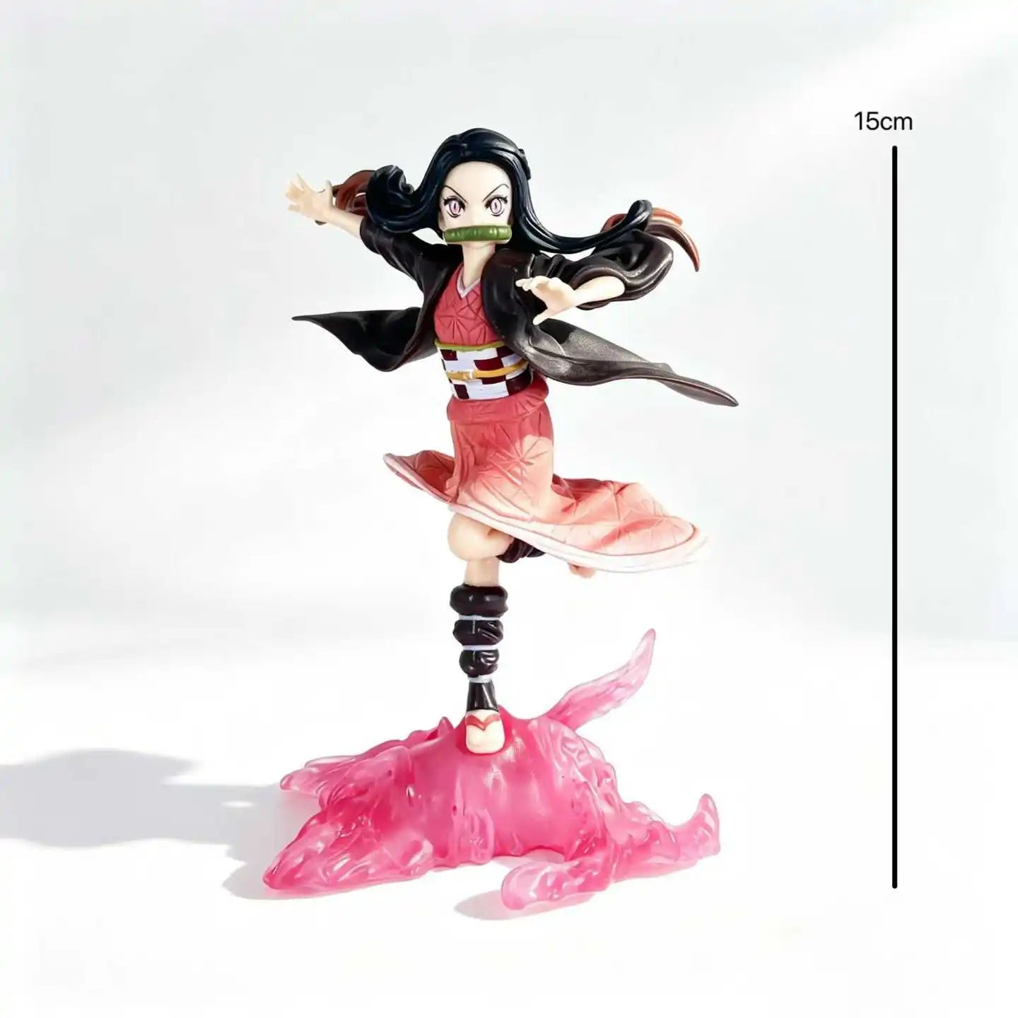 Demon Slayer Anime Character Kamado Tanjirou Iguro Obanai Nezuko Hinokami Kagura Figurine Toys Model Decor Gift