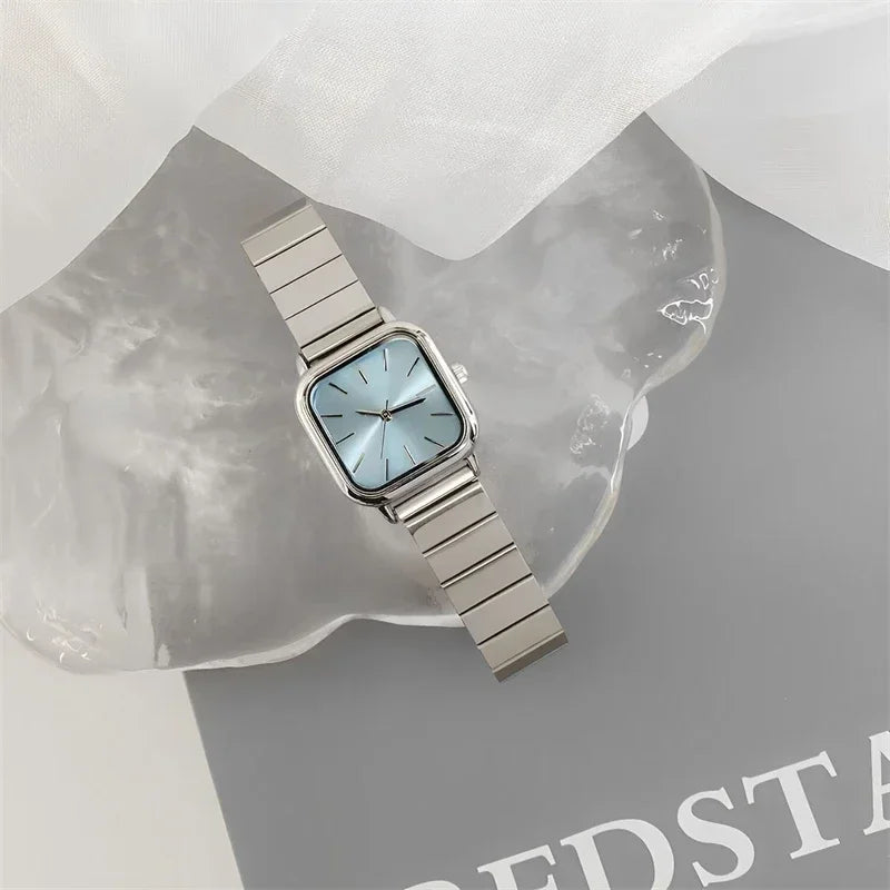 Women's Stainless Steel Bracelet Quartz Watch