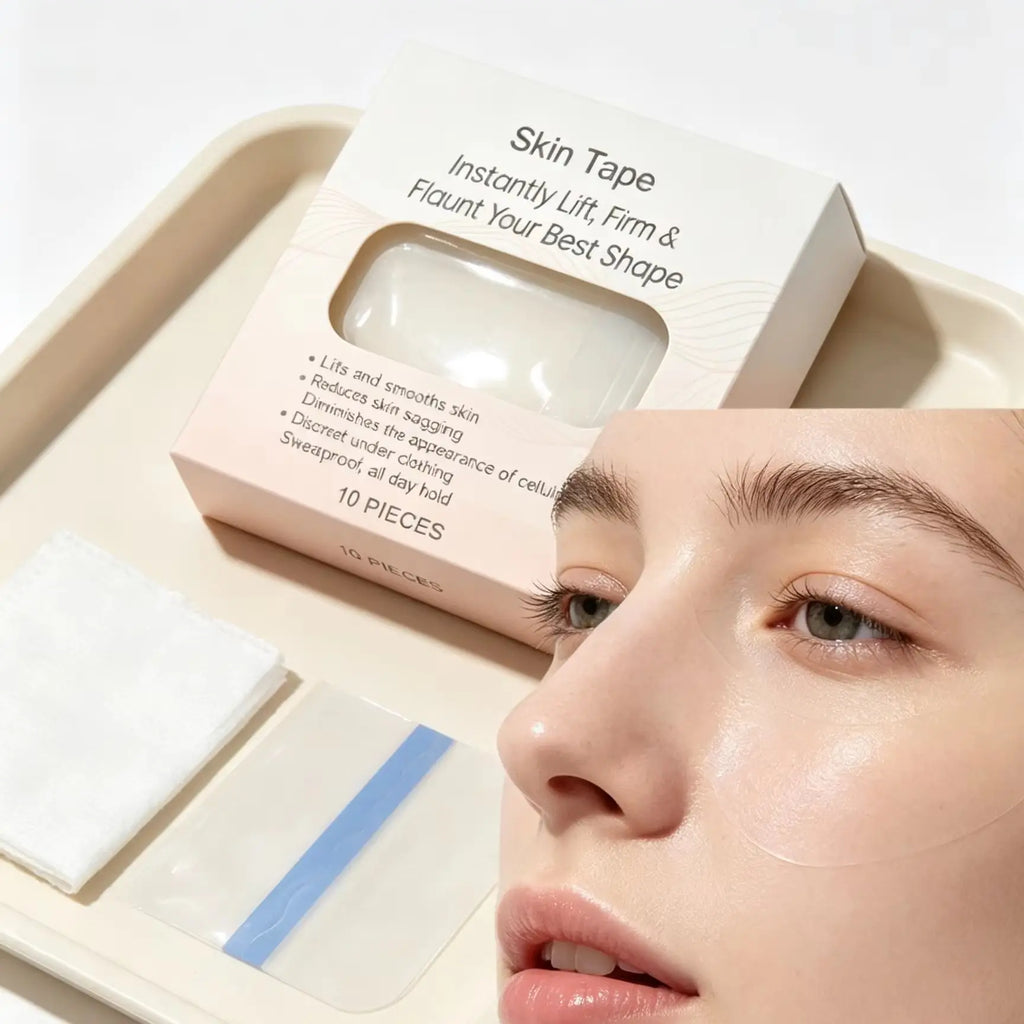Thigh Lift Tape Invisible Anti-Friction Smooth Wrinkles Firming for Sagging Skin Breathable Transparent Waterproof Adhesive Tape