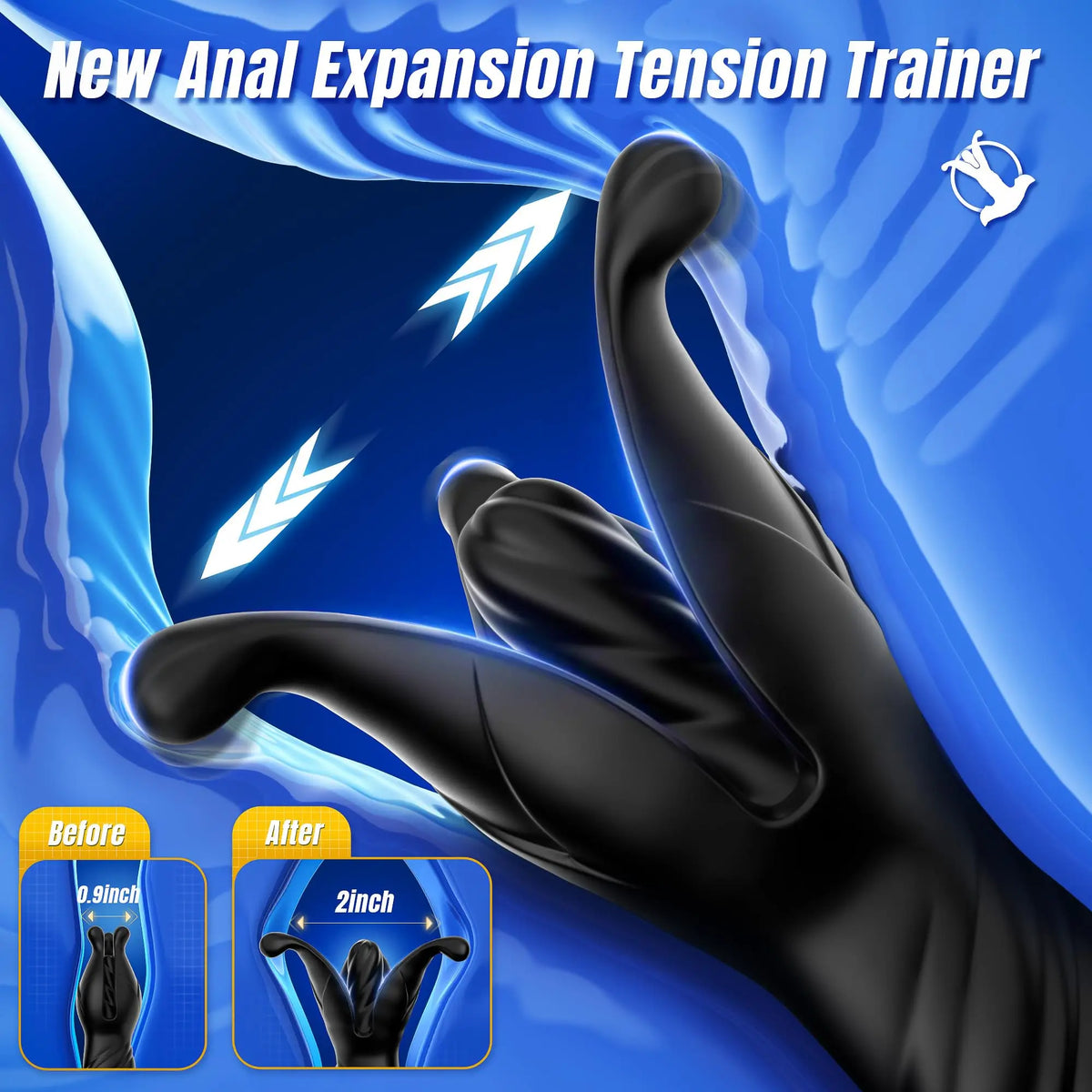 9-Mode Thrusting Prostate Massager