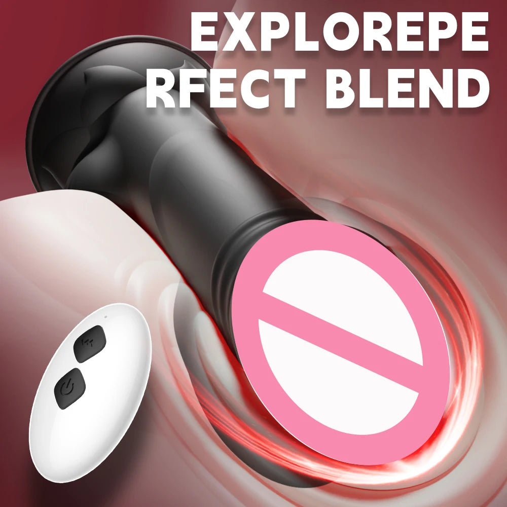 Telescopic Thrusting Prostate Massager