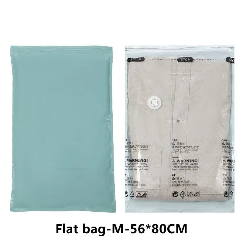 Large No-Pump Compression Storage Bags