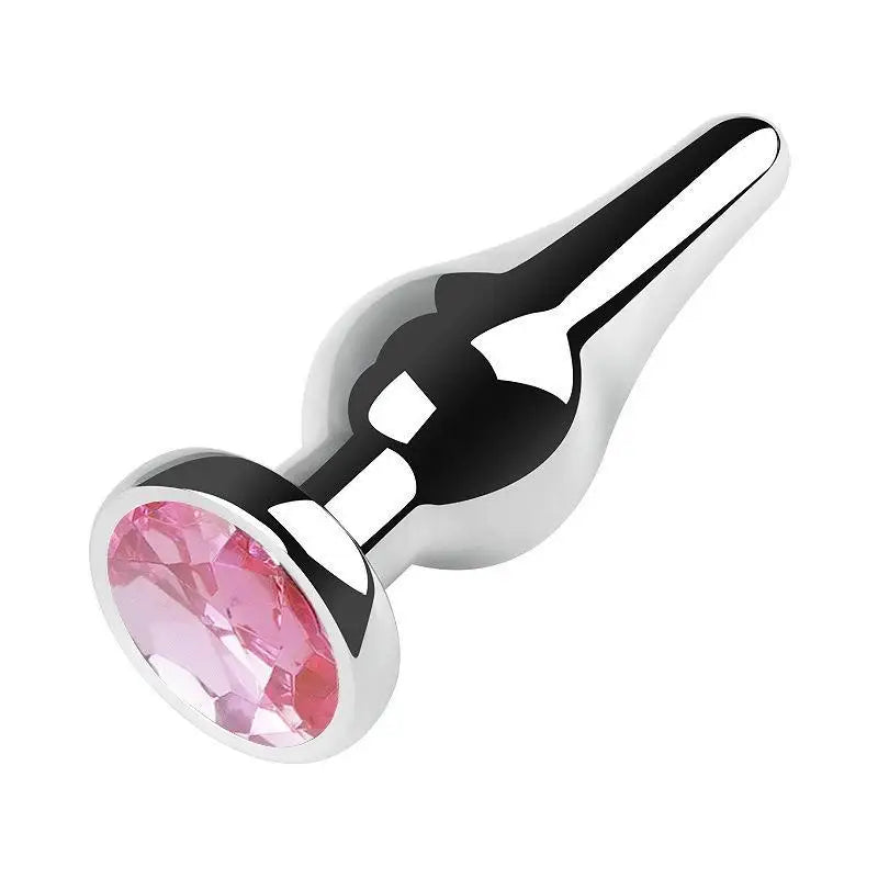 Jeweled Aluminum Alloy Anal Plug