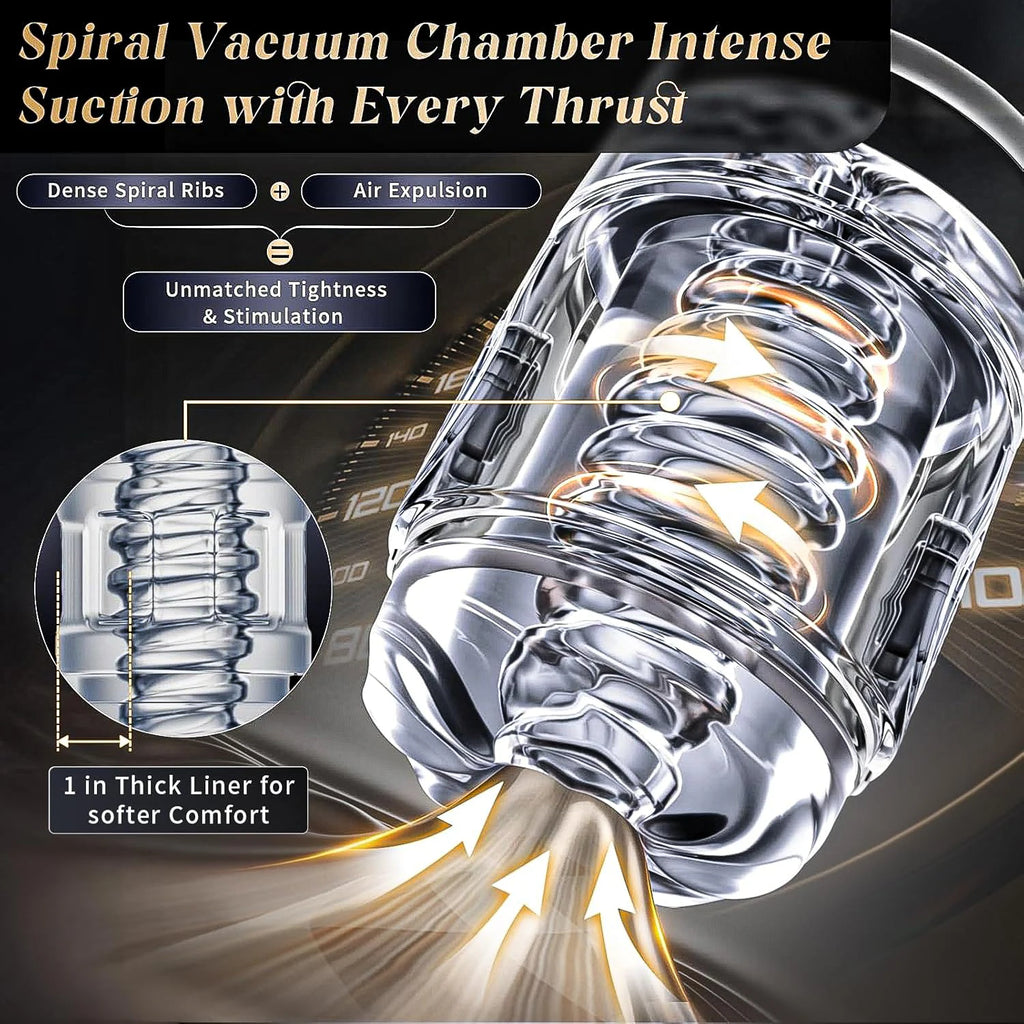Open-Ended Spiral Male Stroker