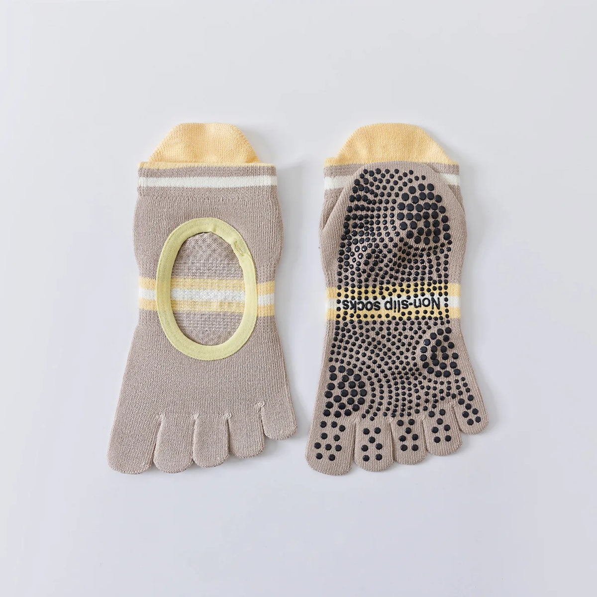 Women's Non-Slip Five-Toe Yoga Socks
