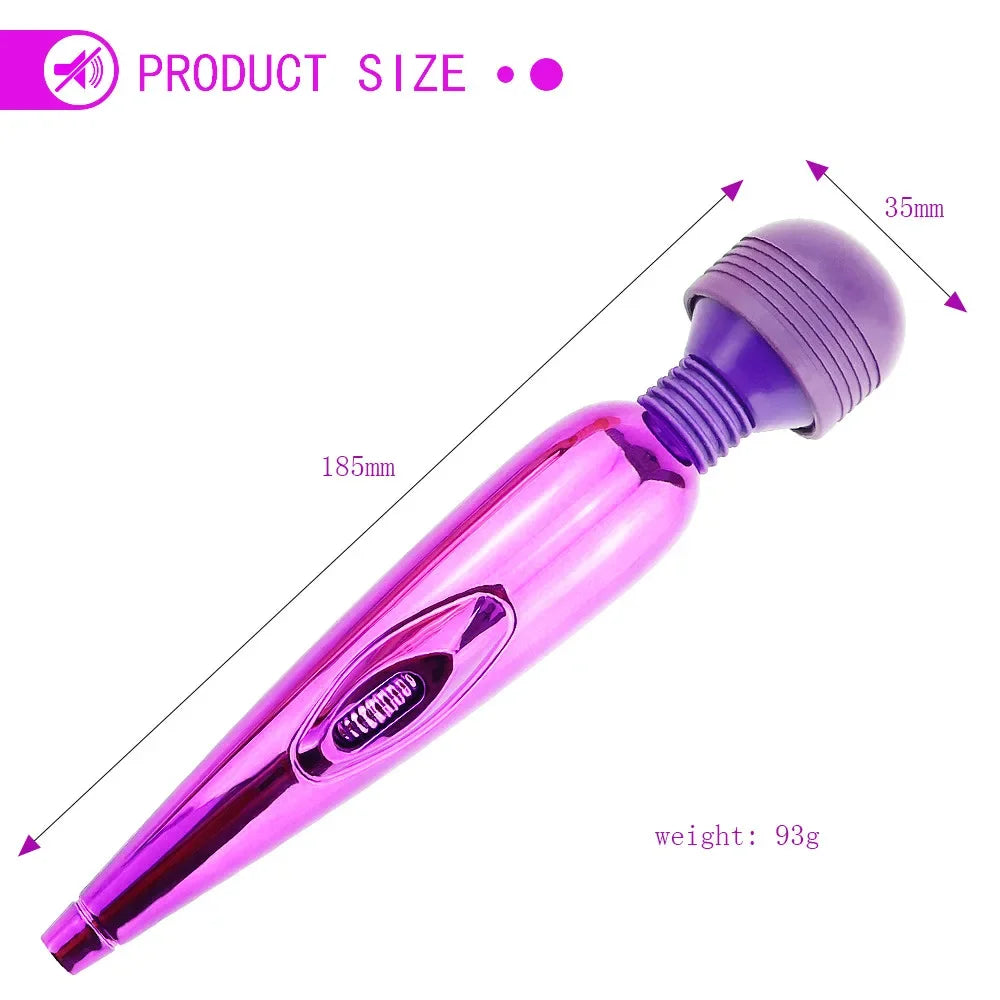 USB-Rechargeable Magic Wand Vibrator