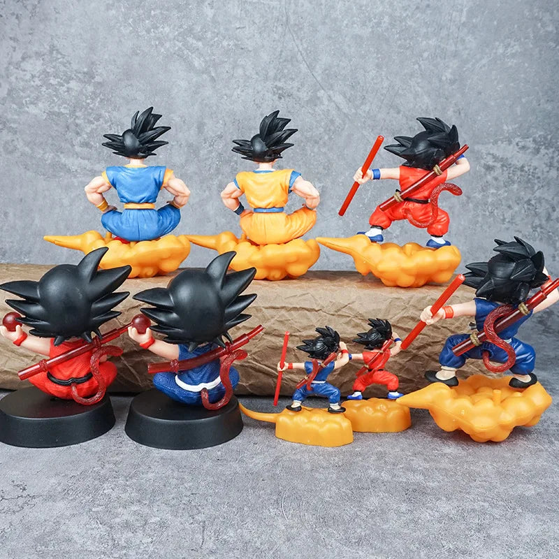 Cartoon Anime Figure Dragon Ball Z Children Toys Doll Kawaii Goku Model Accessories Children's Toy Gift Action Figures Hobbies