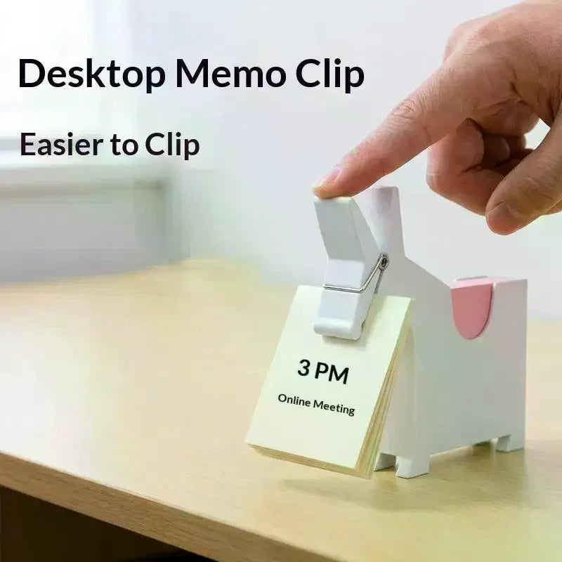 Cute Cartoon Desktop Memo Holder