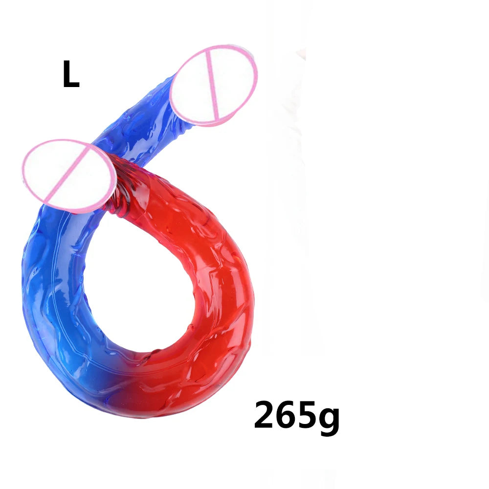 Flexible Double-Ended Realistic Dildo