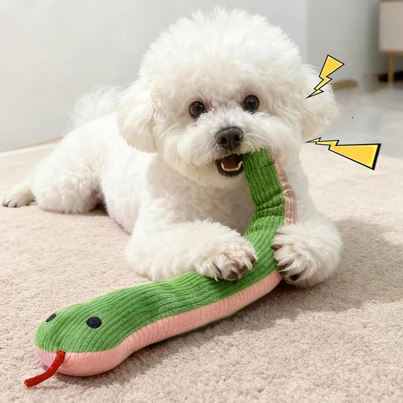 Hot Sale Dog Toy Snake Interactive Toy Kitten Kick Toy Interactive Pet Toy for Indoor Cats 16.5 Inches Pet Supplies