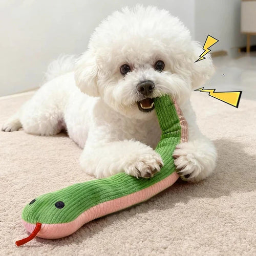 16.5-Inch Snake Interactive Pet Toy