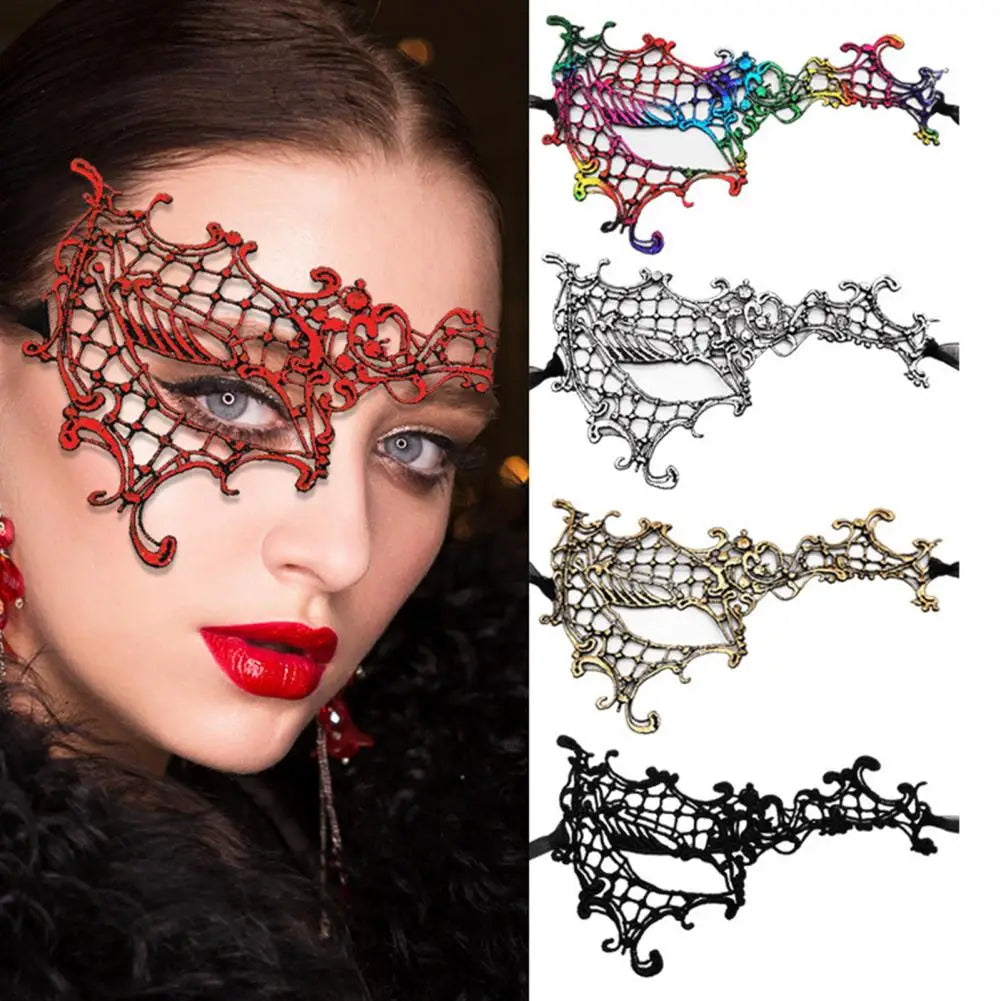 Sexy Women Lace Masks Masque Venetian Half Face Masque Lady Girl One Eye Party Masque for Carnival Masquerade Costume Parties